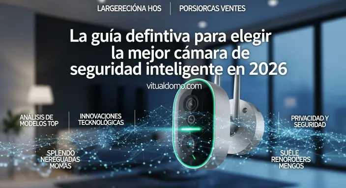 Guía definitiva para elegir la mejor cámara de seguridad inteligente en 2026