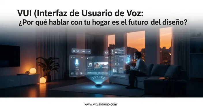 Voice UI (VUI): ¿Por qué hablarle a tu casa es el futuro del diseño?