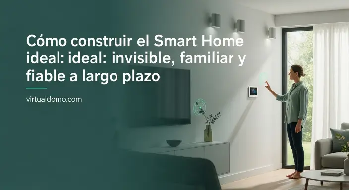 Cómo construir el Smart Home ideal: invisible, familiar y fiable a largo plazo