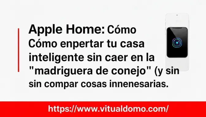 Cómo empezar tu smart home sin caer en el “rabbit hole” (y sin comprar cosas innecesarias)