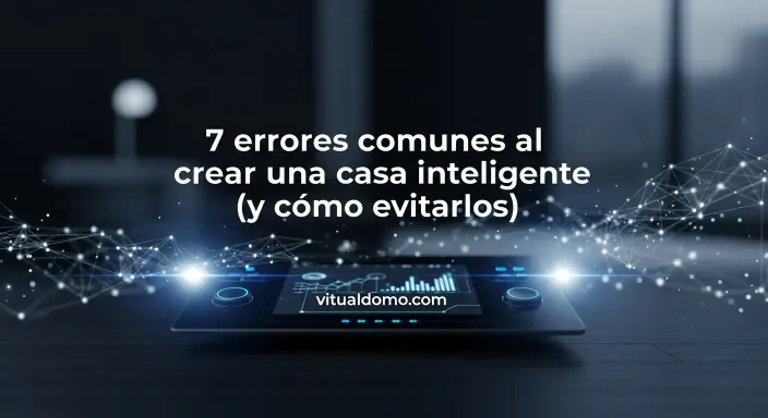 7 errores comunes al crear una casa inteligente (y cómo evitarlos)