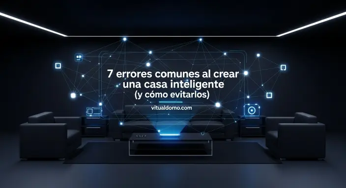 7 errores comunes al crear una casa inteligente (y cómo evitarlos)