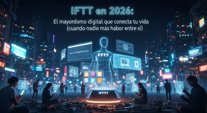 IFTTT en 2026: el mayordomo digital que conecta tu vida (cuando nadie más se habla)