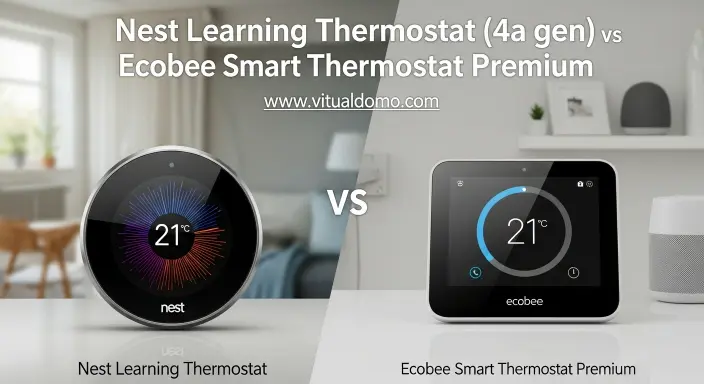 Nest Learning Thermostat (4ª gen) vs ecobee Smart Thermostat Premium