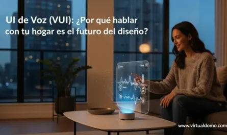 Voice UI (VUI): ¿Por qué hablarle a tu casa es el futuro del diseño?